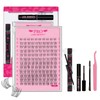 PRO DIY Lash Clusters Kit 120Pcs Lash Extension Kit Wispy