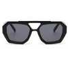 Long Keeper Retro Pilot 70s Sunglasses for Women Men square