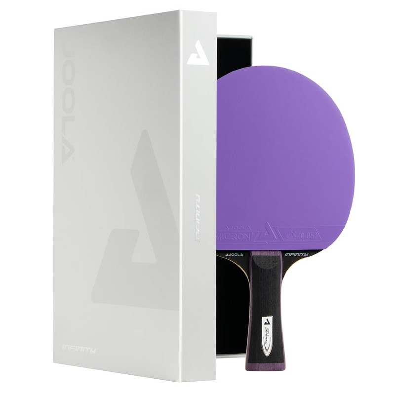 JOOLA Table Tennis Bat White Infinity Carbon - Professional Bat