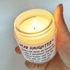 Daughter Gifts from Mom and Dad,21st Birthday Candle Gift for