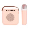 Mini Karaoke Machine Set Portable Bluetooth Speaker with 1 Wireless