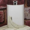 English Pewter Company 6oz Plain Pewter Liquor Hip Flask [FL256]