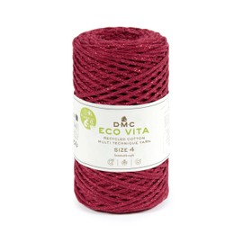 DMC - Eco Vita Metallic | Recycled Cotton Yarn - Plant Label | 250g - 200m - 6 Colours