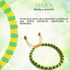 Pulsera de Ilde Orula de Chaquirón Calibrado – Hilo Amarillo