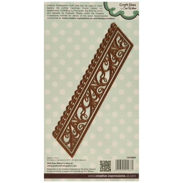 Sue Wilson Sue WilsonDies - Diagonals - Lavish Swirls