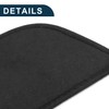 X AUTOHAUX Leather Car Door Anti Kick Pad Sticker for
