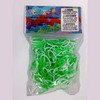 Original Rainbow Loom Bands-Green and White!!!