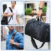 Removable Backpack Strap Pads, Universal Breathable Cushion, Black Shoulder Strap