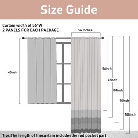 Pacok Pink Voile Curtains, 54 Drop 2 Panels Net Curtain for Windows, Rod Pocket Sheer Curtain Panel Voile Curtains for Living Room Kitcken Bedroom W56xL54 Inch(Pink, 142 x 137cm)