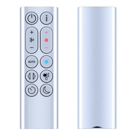 New Remote Control Replacement fit for Dyson Pure Hot + Cool Purifying Fan HP04 HP05 HP06 HP09 HP07, Air Purifier/Heater (Silver)