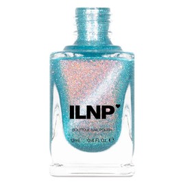 ILNP Flashing Lights - Vivid Teal Magnetic Shimmer Nail Polish