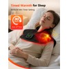 Red Light Therapy for Neck Shoulder with Heat & Massage,