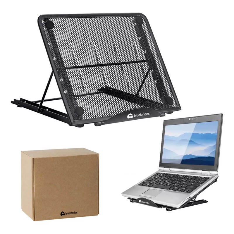 Bluelander 2 Bases Soporte Para Laptop Portátil Y Ajustable