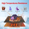 HIKUDIY PEO+PEY Build Plate for Adventurer AD5X/5M/5M Pro,Smooth Diamond+Galaxy Spring
