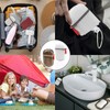 wonkeken Travel Soap Box Set 2-Pcs Soap Box with Drainage