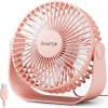Gaiatop USB Desk Fan, 3 Speeds Strong Airflow,5.5 Inch Portable