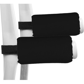 SPRING SEAON Forearm Crutch Pads , Crutches Padding, Pads for Forearm Crutches, Crutch Covers, Crutch Cushions for Hands, Padding for crutches, A set of 2 Crutches Accessories (Black)