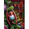 Little Helpers&nbsp;&ndash;&nbsp;Anne Stokes Weihnachtskarte mit Drachenmotiv