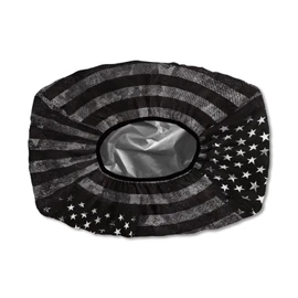American Flag Waterproof Winch Cover, Badlands Winch Cover, Breathable Winch Dust Covers, Winch Protection Cover Dust-Proof, UV-Resistant for Electric Winches