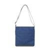 ROKA London Kennington B Dark Wash Medium Recycled Canvas Crossbody