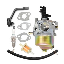 JUUDDENPARTS 16100-ZB2-035 Carburetor Tune Up Kit, Replacement for Harbor Freight Chicago Predator 4000 3000 3050 3200 4375 Watts 208CC 212CC 6.5HP 7HP Engine