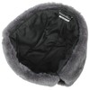 Seeberger Finola Lapeer Aviator Hat Winter Hat with Lining, darkgray