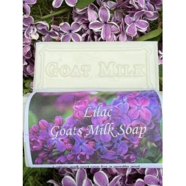 Heavenly Hollow Lilac Goats Milk Soap, Pure Goats Milk Soap, Heavenly Hollow, 4 oz, Homemade