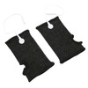 2pcs Conductive Wristband Reduce Pain Swelling Silver Fiber Elastic for