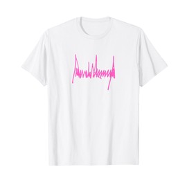 Autograph Trump Signature USA 47th President Pro-Trump T-Shirt