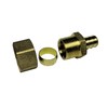 1 Piece XFITTING 1/2" Pex x 5/8" OD Compression Straight