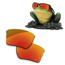 Acefrog AR Beschichtete Polarisierte Ersatzgläser für Oakley Quarter Jacket OO9200 Sonnenbrillen - Jaffa Orange