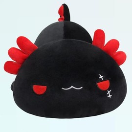 CHUBBYJOY Cute Axolotl Plush Pillow - Soft Stuffed Animal (11.8" & 19.7") - Cat, Unicorn, Dinosaur, Fox Plushie Toys - Perfect Gift for Boys & Girls, Christmas:_red cat_50cm/19.7inch