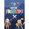 Meine Freunde: Freundebuch Ritter für Jungen. Geschenk für Grundschulkinder. Kinderbuch
