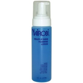 Nairobi 나이로비 랩잇 샤인 포밍 로션, 8온스 [8 Fl Oz (Pack of 1)] Nairobi Wrap-It Shine Foaming Lotion, 8 Fl Oz (Pack of 1)