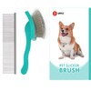 Extra Long Pin(31mm) Dog Grooming Brush Haired Dogs & Pet