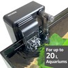 NICREW Slim Aquarium Filter, Quiet Fish Tank HOB Filters for