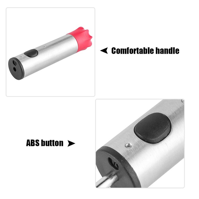 Vegetable Digging Rotating Drill Vegetable Corer Stainless Steel Fruit Corer