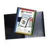 A5 Display Book - 20 Pockets (40 Sides) Black Presentation