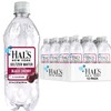 Hal's New York Seltzer Water, Black Cherry Sparkling Water, 20