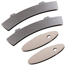 DQITJ 4 Pcs Bicycle Disc Brake Pads Adjusting Tool Mounting Assistant Brake Pads Disc Brake Pads Alignment Tool (Arc and Ellipse Shape)