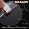 sourcing map 5pcs Watch Glass Screen Protectors 40.5mm 9H High-Alumina