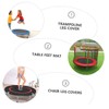 NOLITOY 10pcs Trampoline Leg Caps Replacement Anti-Slip Trampoline Pad for