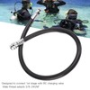 Scuba Diving BCD Low Pressure Regulator Hose Flexible Rubber Gas