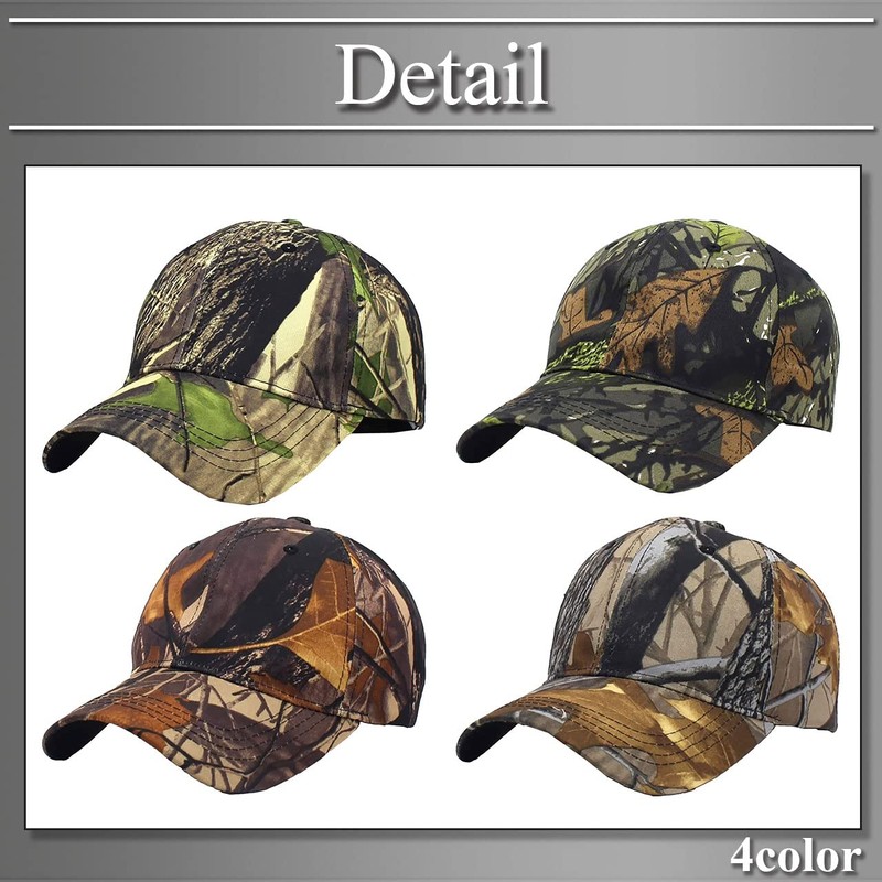 BUZZxSELECTION CAP169 Hat, Casual, Outdoor, Military Camouflage, Men's, Women's