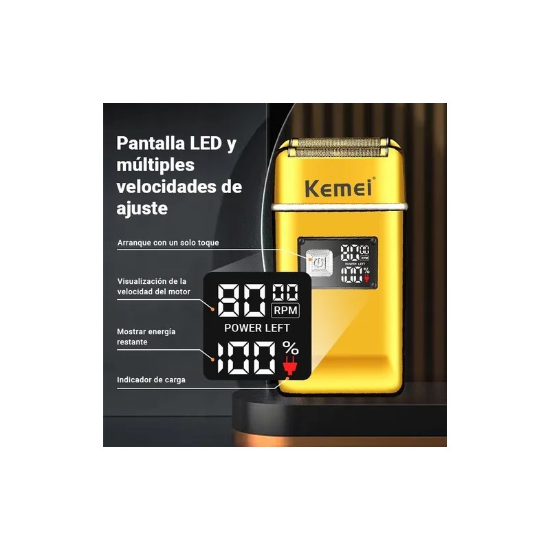 Rasuradora Kemei Km-tx8 Cortadora De Cabello Eléctrica