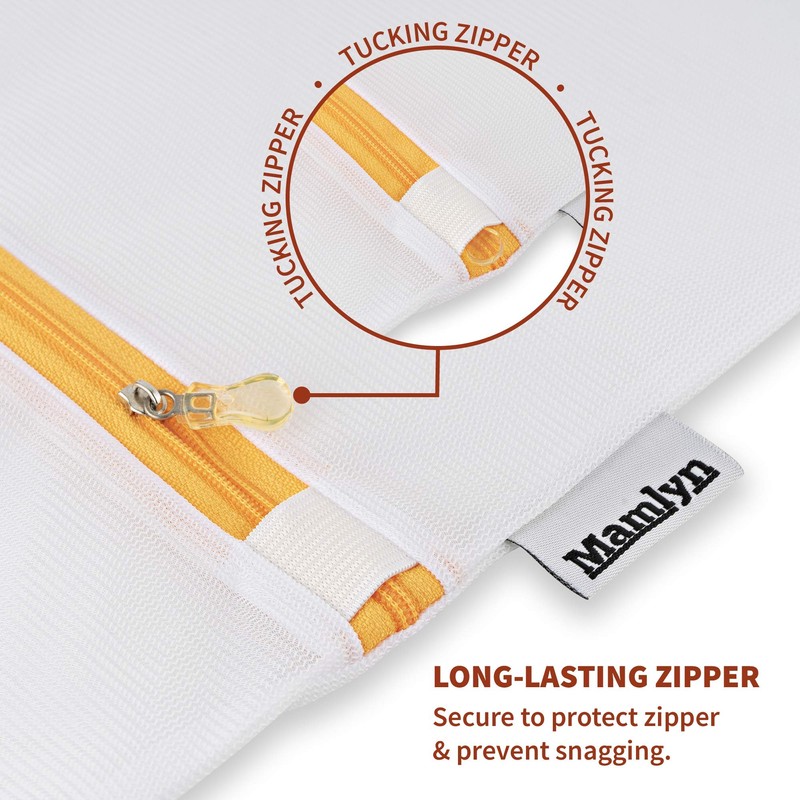 Mamlyn mesh laundry bags (1 Medium 1 Small)