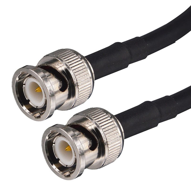 BOOBRIE BNC Antenna Cable BNC-P to BNC-P Connector 50 Ohm