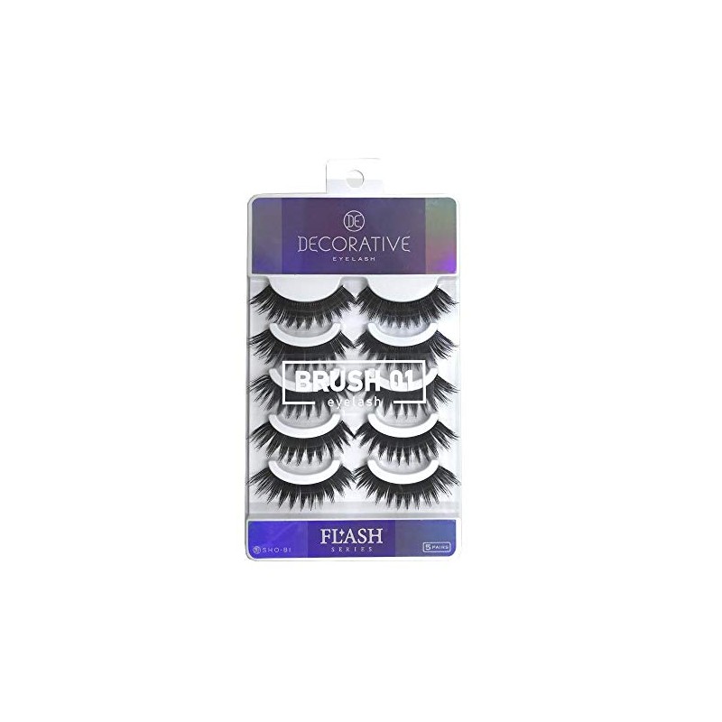 DECORATIVE EYELASH Decorative Eyelashes for Upper Eyelashes, FLASH Series BRUSH