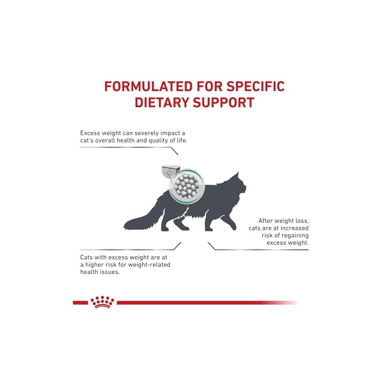 Royal Canin Feline Satiety Support - Comida seca para gatos