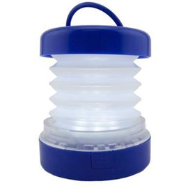 LED Camping Hiking Home Mini Portable Lantern Emergency Light Battery Powered, Blue